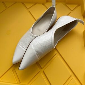 TIBI made in Italy 8.5 leather flats